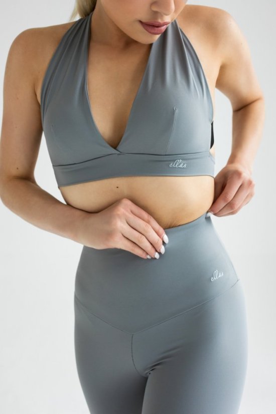 Eco fit sportovní legíny DOVE GREY - Velikost: XS