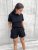 Basic BIO cotton shorts BLACK