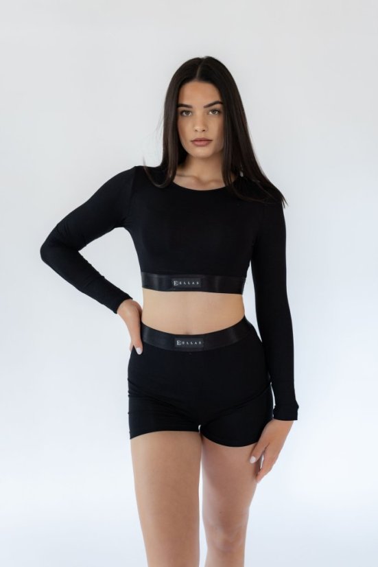 Bamboo shorts BLACK