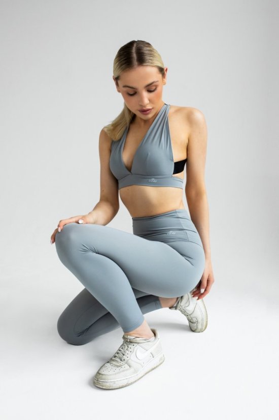 Eco fit sportovní legíny DOVE GREY - Velikost: XS
