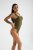 Ribbed fit bodysuit MAREE Khaki