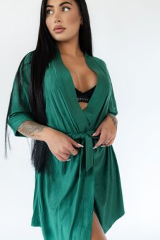Bambusový župan EMBRACE Emerald