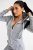 Skinny fit mikina DOVE GREY