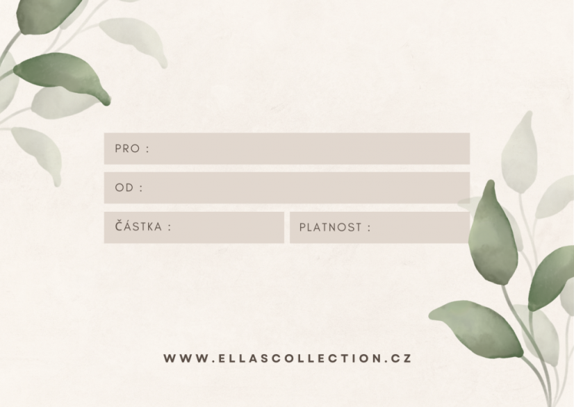 Gift voucher - Type: Electronic