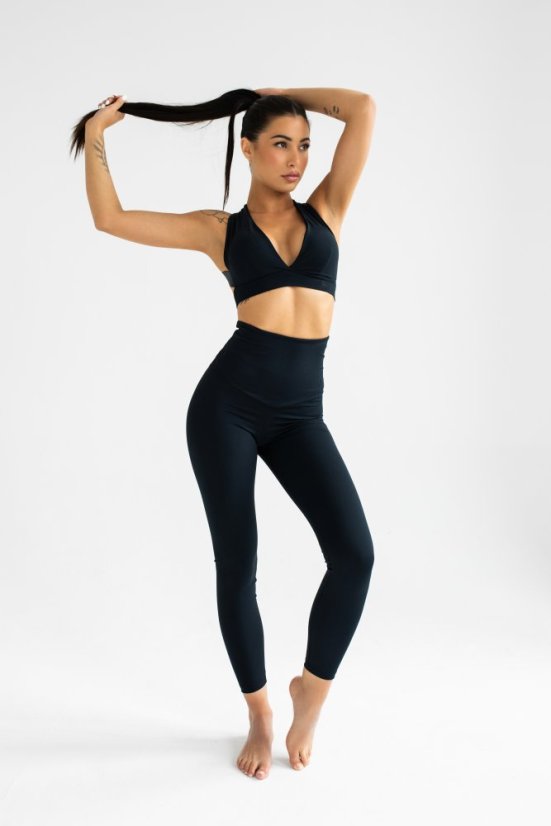 Eco fit sports leggings BLACK