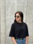 Basic oversize t-shirt BLACK - Velikost: XS/S