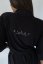Bamboo bathrobe EMBRACE Black