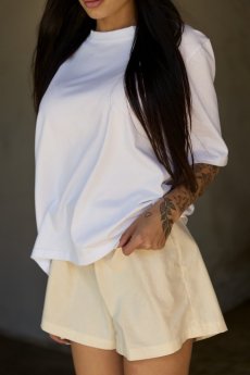 Basic oversize t-shirt WHITE