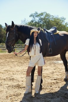 Poplin shirt SERRA Ecru