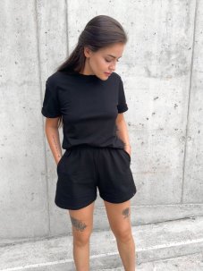 Basic BIO bavlněné kraťasy BLACK