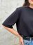 Basic oversize t-shirt BLACK - Velikost: XS/S