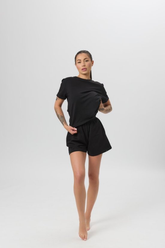 Basic BIO bavlněné triko BLACK - Velikost: L