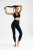 Eco fit sports leggings BLACK