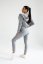 Dámská mikina s kapucí Fit SOFT Dove Grey - Velikost: S