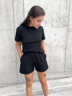 Basic BIO bavlněné kraťasy BLACK