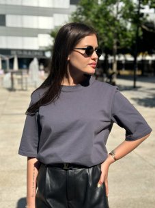 Basic oversize t-shirt GREY