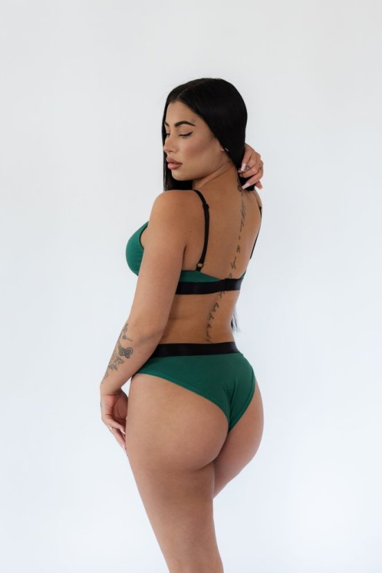 Bomboo bra EMERALD - Velikost: XS