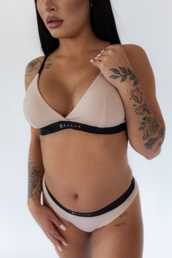 Bamboo panties GLOW Dusty Pink - Velikost: XS, Type: Kalhotky