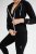 Dámská mikina s kapucí Fit SOFT Black